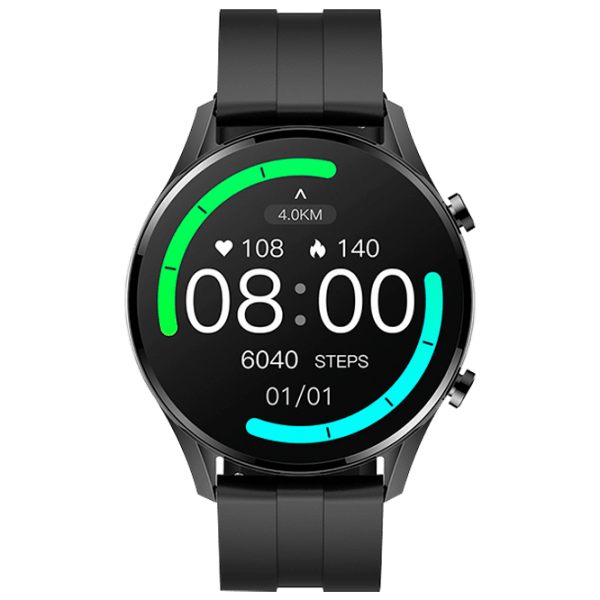 Ceas inteligent Xiaomi IMILAB W12 Black 1.32" | Metal/ Silicon
| photo 1