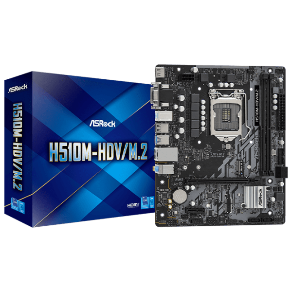 Материнская плата ASRock H510M-HDV/ M.2 mATX  photo 5