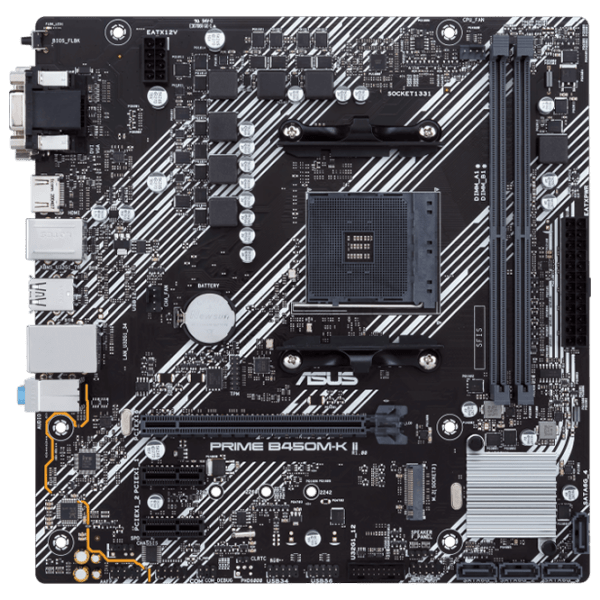 Материнская плата Asus PRIME B450M-K II mATX  photo 1