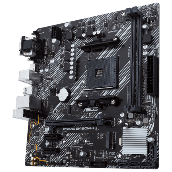 Материнская плата Asus PRIME B450M-K II mATX  photo 3