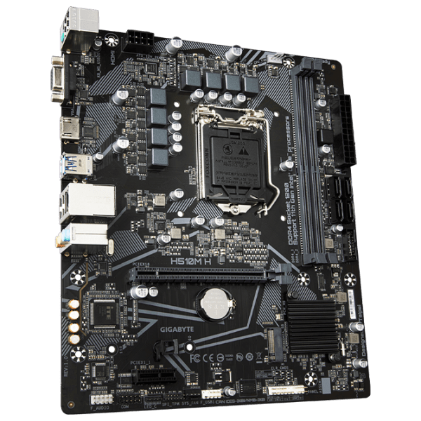 Материнская плата Gigabyte H510M H 1.0 mATX  photo 2