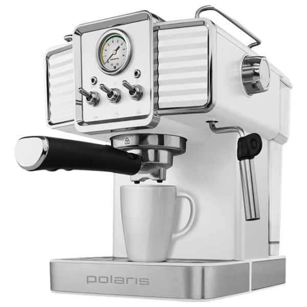 Espressor Polaris PCM1538E White 1350 W, 1.5 l, Boiler photo 2