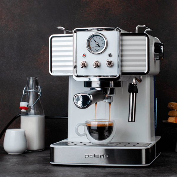Espressor Polaris PCM1538E White 1350 W, 1.5 l, Boiler photo 5