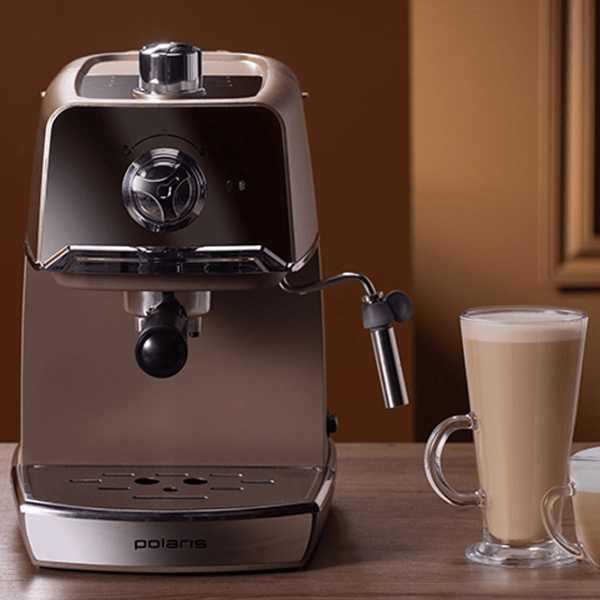 Espressor Polaris PCM1529E Cream 800 W, 1.2 l, Bloc termic photo 8
