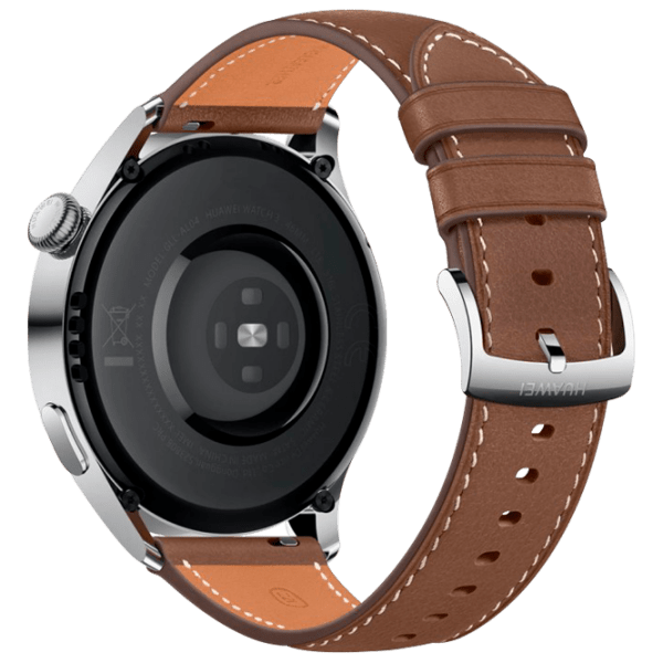 Умные часы Huawei Watch 3 Серебристый 1.43" | Нержавеющая сталь/ керамика/ Кожа
| Galileo-L21E photo 6