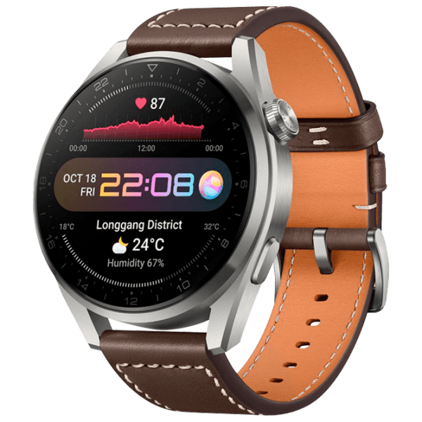 Ceas inteligent Huawei Watch 3 Pro Gray 1.43" | 48 mm | Titan/ ceramică/ Piele
| Galileo-L40E photo 1