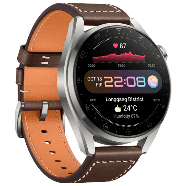 Ceas inteligent Huawei Watch 3 Pro Gray 1.43" | 48 mm | Titan/ ceramică/ Piele
| Galileo-L40E photo 2