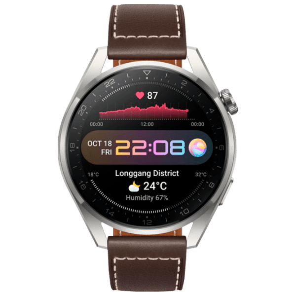 Ceas inteligent Huawei Watch 3 Pro Gray 1.43" | 48 mm | Titan/ ceramică/ Piele
| Galileo-L40E photo 3
