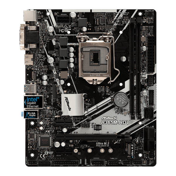 Calculator de jocuri Navigator 00130 Black Intel Core i5 9400F 8 GB 256 GB 1 TB GTX 1650 D6 VENTUS XS V1 photo 3