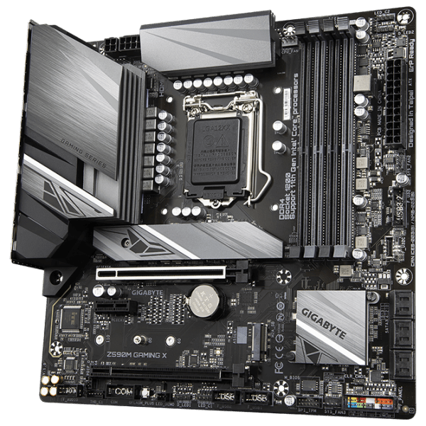 Материнская плата Gigabyte Z590M GAMING X 1.0 mATX  photo 3