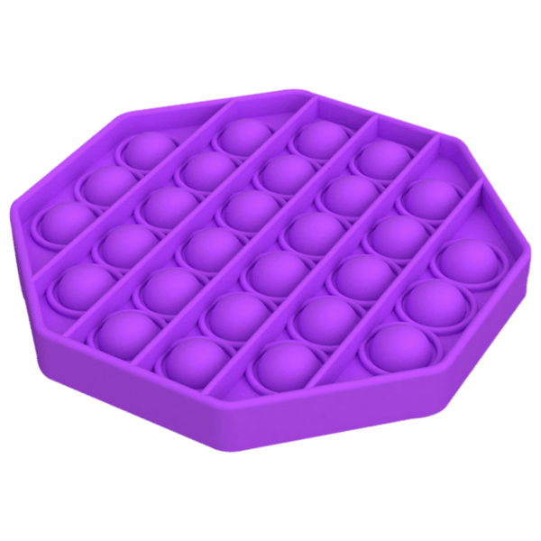 Jucărie antistres Pop It Octagon Violet  photo 1