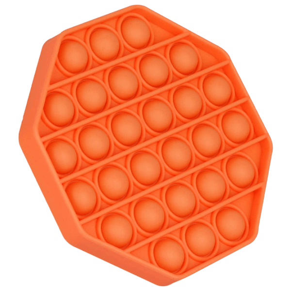 Jucărie antistres Pop It Octagon Orange  photo 1