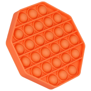 Jucărie antistres Pop It Octagon Orange 