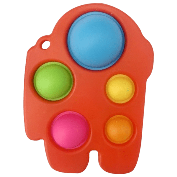 Игрушка антистресс Simple Dimple Amoung Us Красный  photo 1