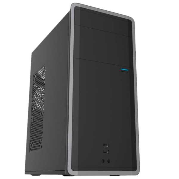 Корпус Sohoo ATX 500W 2809BG Черный ITX photo 1