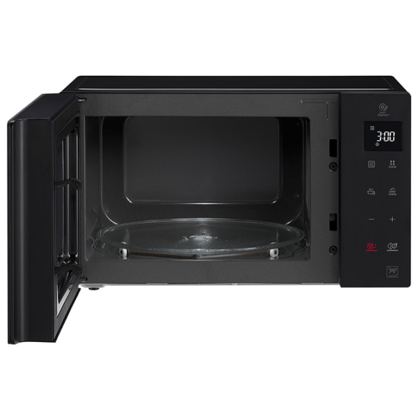 Cuptor cu microunde LG MS2535GIS Black Solo, 25 l, 1000 W photo 6