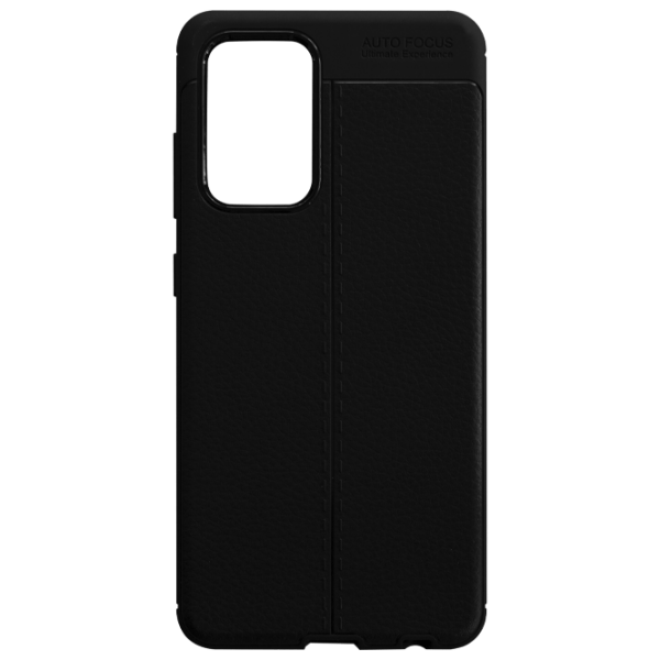 Чехол для смартфона Samsung Galaxy A52 (Leather) Черный EVO, Экокожа, Back photo 1