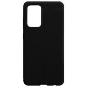 Чехол для смартфона Samsung Galaxy A52 (Leather) Черный EVO, Экокожа, Back