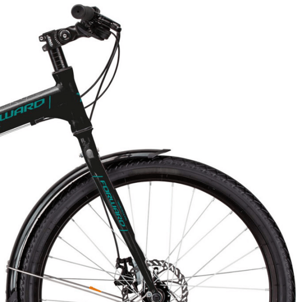 Bicicletă Forward Tracer 26" 19" Black Blue Aluminiu / Pentru adulți photo 3