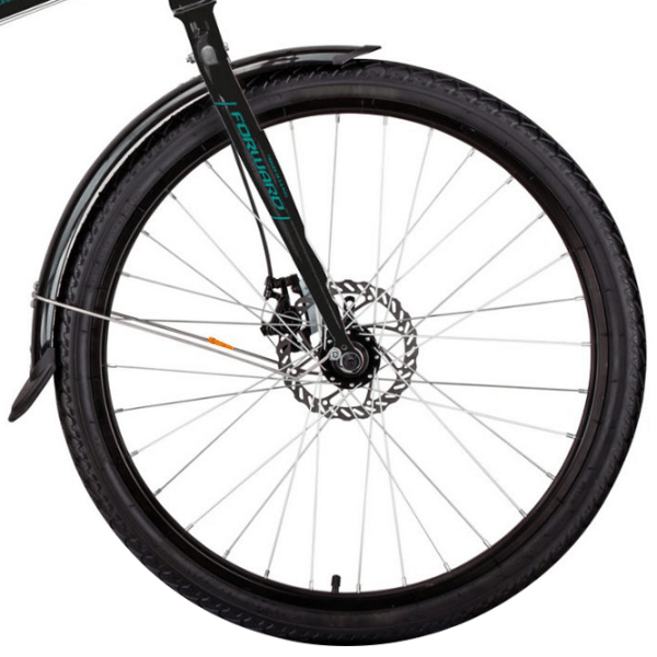 Bicicletă Forward Tracer 26" 19" Black Blue Aluminiu / Pentru adulți photo 4