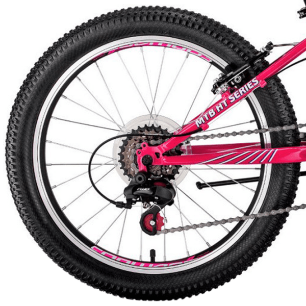 Bicicletă Forward Dakota 20" 10.5" Pink White Oțel / Pentru copii photo 1