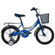 Bicicletă Rocket Fulger 20" Blue Silver Oțel / Pentru copii