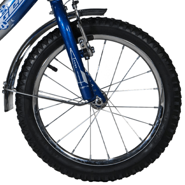 Bicicletă Rocket Fulger 20" Blue Silver Oțel / Pentru copii photo 5