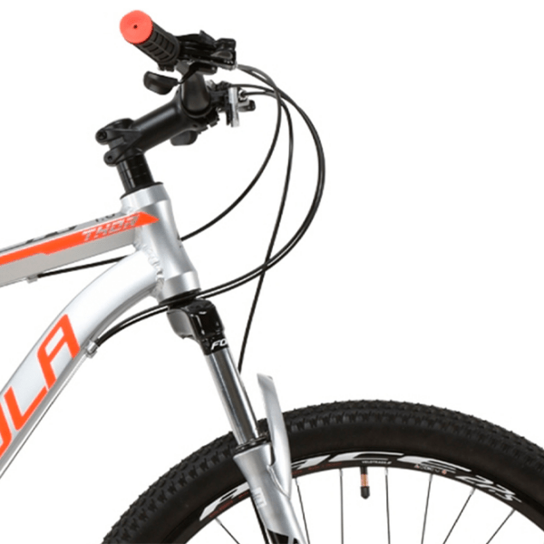 Bicicletă Formula Thor 27.5" 19" White Orange Aluminiu / Pentru adulți photo 3