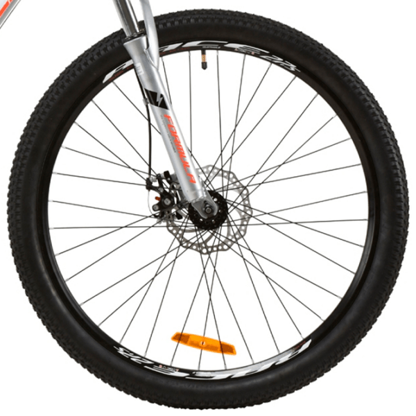 Bicicletă Formula Thor 27.5" 19" White Orange Aluminiu / Pentru adulți photo 4