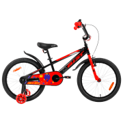 Bicicletă Aist Pluto 20 20 20" 20" Black Red Oțel / Pentru copii
