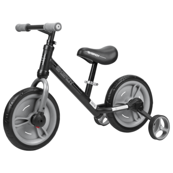 Bicicletă fără pedale Lorelli Energy 2 in 1 11" Black Gray  / Pentru copii photo 1