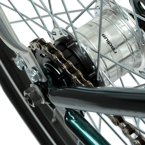 Bicicletă Forward Barcelona 26" 17" Green Gray Oțel / Pentru adulți photo 2