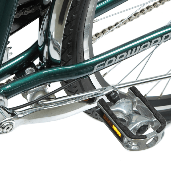 Bicicletă Forward Barcelona 26" 17" Green Gray Oțel / Pentru adulți photo 3
