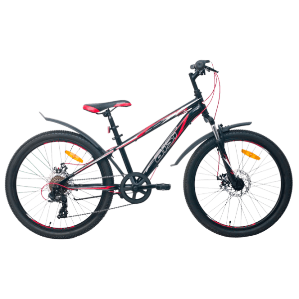 Bicicletă Aist Rocky Junior 24" Black  Oțel / Pentru copii photo 1