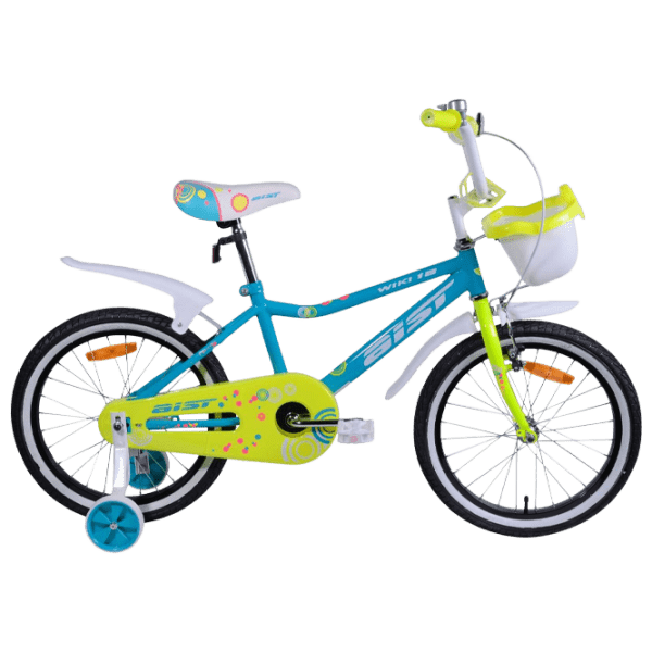 Bicicletă Aist Wiki 18 18" Pink Blue Oțel / Pentru copii photo 2