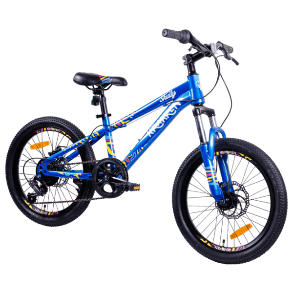 Bicicletă Krakken Scully 20" 10" Blue Multicolor Oțel / Pentru copii photo 1