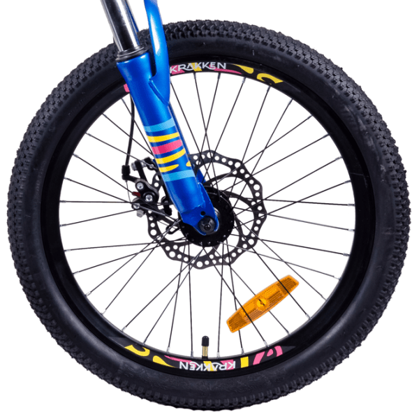 Bicicletă Krakken Scully 20" 10" Blue Multicolor Oțel / Pentru copii photo 4