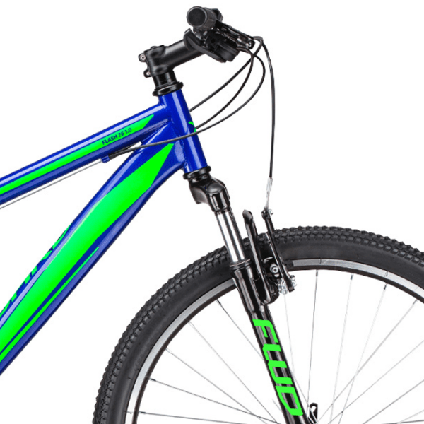 Bicicletă Forward Phaser Flash 26" 17" Blue Light Green Oțel / Pentru adulți photo 1