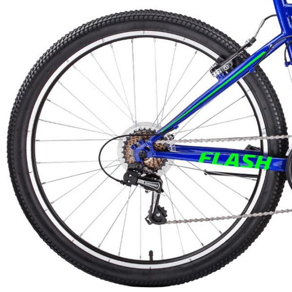Bicicletă Forward Phaser Flash 26" 17" Blue Light Green Oțel / Pentru adulți photo 3