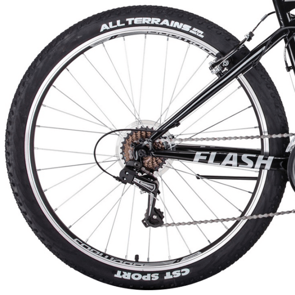 Bicicletă Forward Phaser Flash 26" 17" Black Gray Oțel / Pentru adulți photo 5