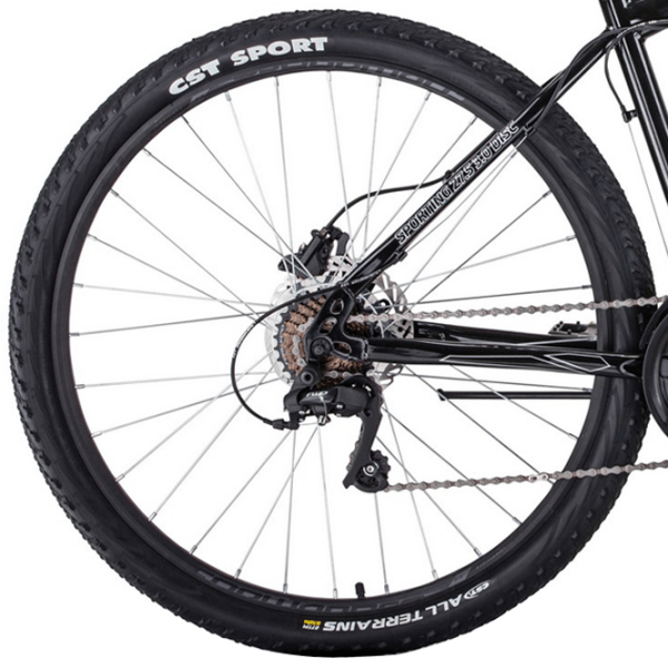 Bicicletă Forward Sporting 27.5" 19" Black  Oțel / Pentru adulți photo 4