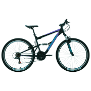 Bicicletă Forward Raptor 27.5" 16" Black Purple Oțel / Pentru adulți