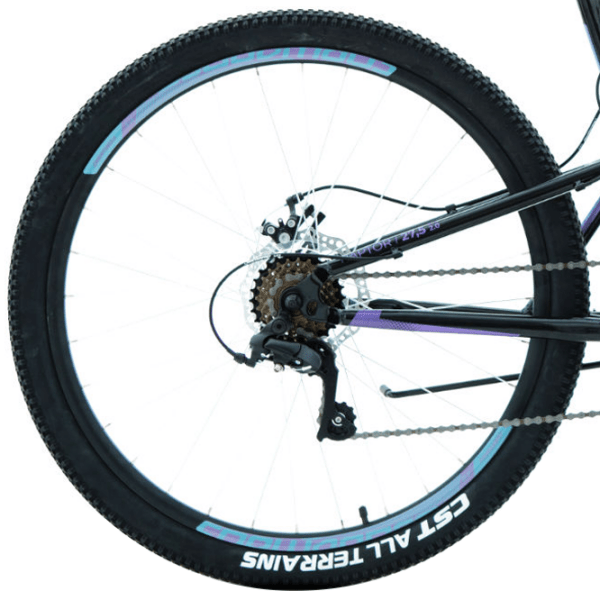 Bicicletă Forward Raptor 27.5" 16" Black Purple Oțel / Pentru adulți photo 3
