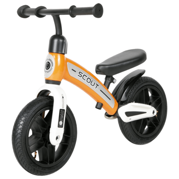 Bicicletă fără pedale Lorelli Scout Air 10 10" Orange White  / Pentru copii photo 1