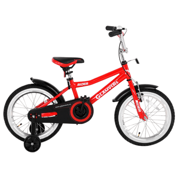 Bicicletă Glamvers Rider 16 16" Red   / Pentru copii photo 1