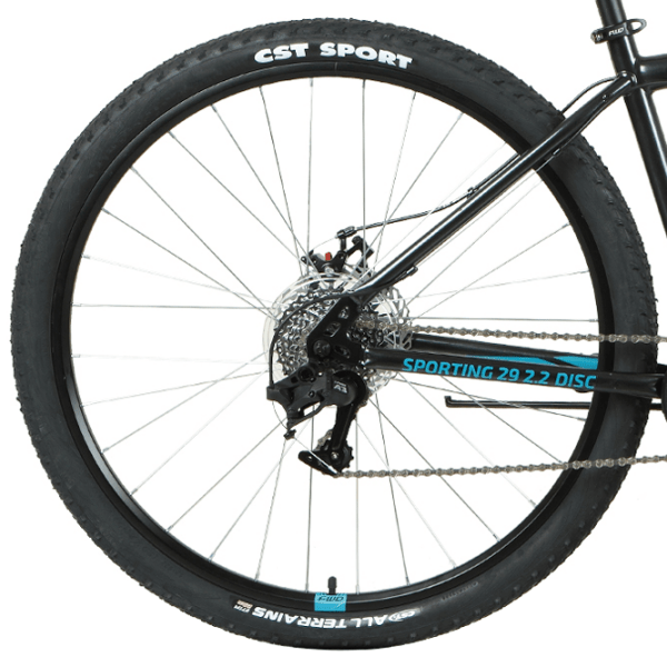 Bicicletă Forward Sporting 29" 19" Black Blue Oțel / Pentru adulți photo 2