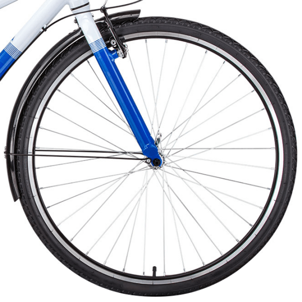 Bicicletă Forward Corsica 28" 20" White Blue Aluminiu / Pentru adulți photo 3