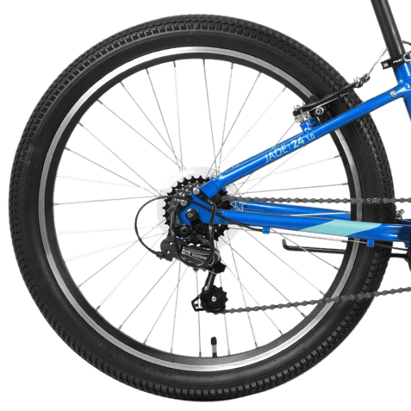 Bicicletă Forward Jade 24" 12" Blue Turquoise Aluminiu / Pentru copii photo 1