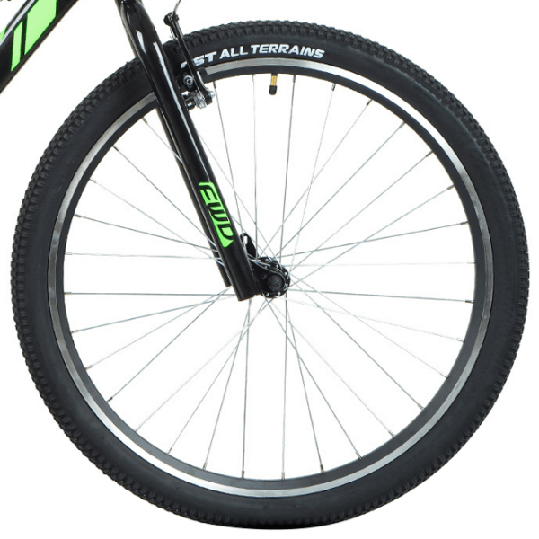 Bicicletă Forward Toronto 26" 13" Black Green Aluminiu / Pentru copii photo 4