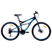 Bicicletă Aist Avatar 26" 26" Blue Black Oțel / Pentru adulți